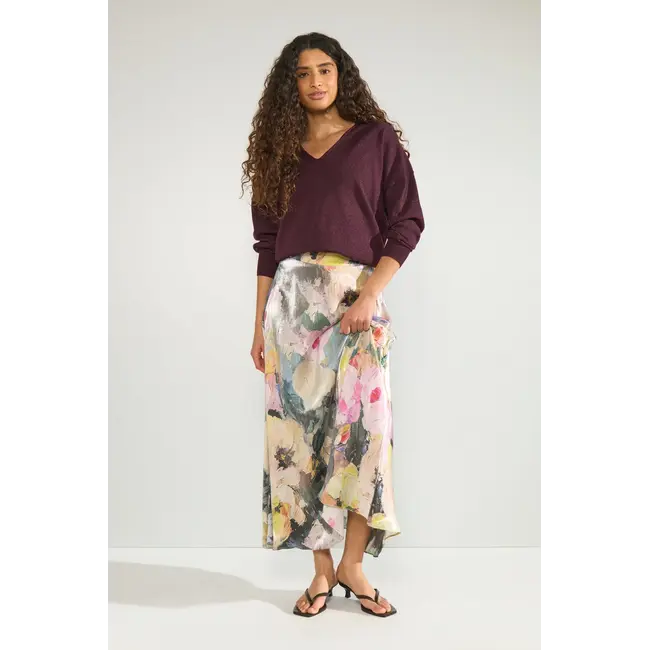 NUDAYLETTA LUREX V-NECK PULLOVER Fig