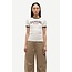 Samsoe Samsoe WMN SABOND SS T-SHIRT 15318 EGRET