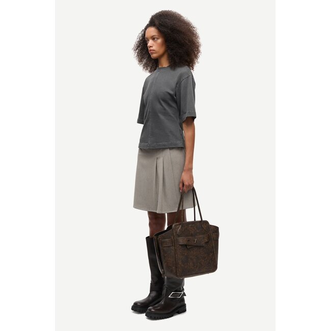 SADISAS T-SHIRT 11725 BLACK PIGMENT