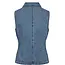 NUSANDIE VEST Medium Blue Denim