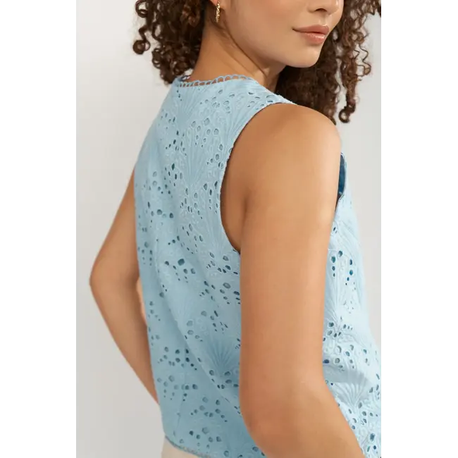 NUMAYA VEST Placid Blue