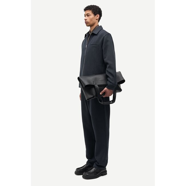 SADAMON GT ZIP OVERSHIRT 16201 DARK GREY MEL.