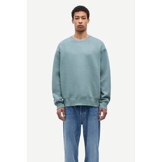 Samsoe Samsoe MEN SAETHAN SWEATSHIRT 15921 STORMY SEA