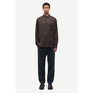Samsoe Samsoe MEN SAJABARI FLY P TROUSERS 16201 DARK GREY MEL.