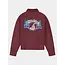 Gianna Denim Bomber Jacket Red