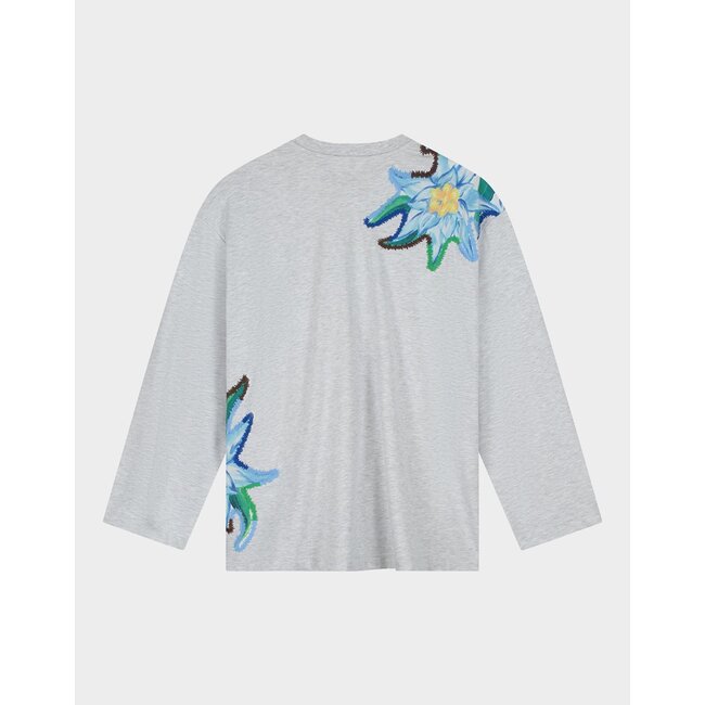 Eliza Wide Skate Longsleeve Grey