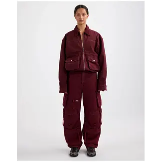 Stieglitz Balloon Cargo Jeans Red