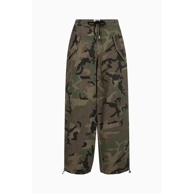 IVY-Penny Parachute Pant Wash 611 Camouflage