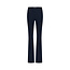 FLAIR LONG BONDED TROUSERS – DARK BLUE