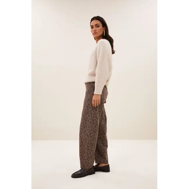 Cheetah broek bruin