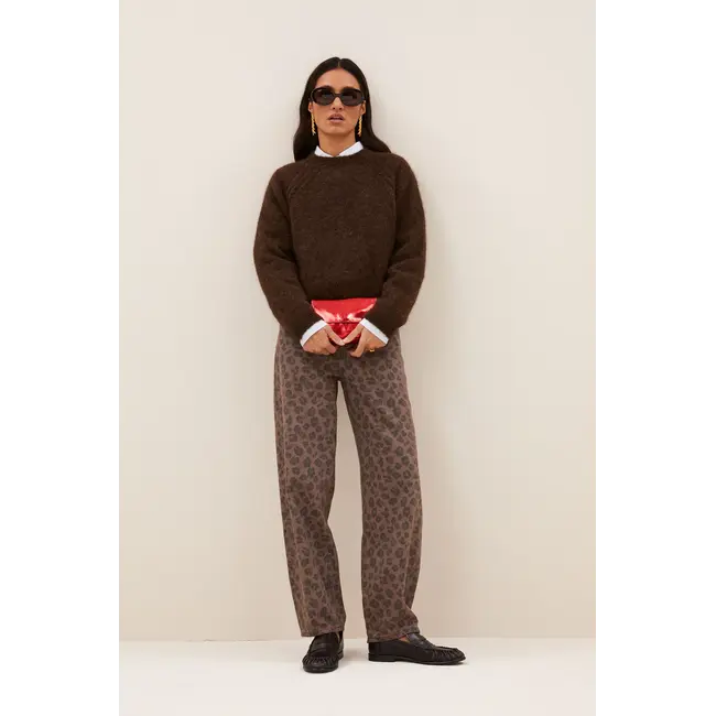 Cheetah broek bruin