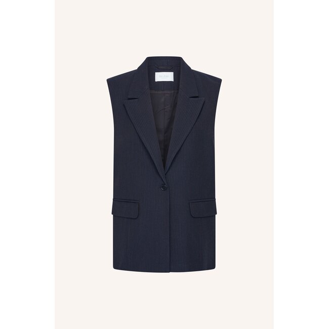 Streep gilet