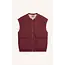 Mouwloos jasje rood