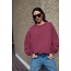 Malyn Logo Sweater Burgundy Crush