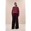 Malyn Logo Sweater Burgundy Crush