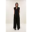 Jule Herringbone Pants Black