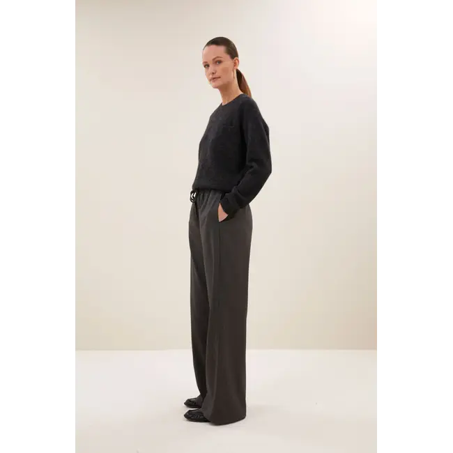 Polly Pullover Dark Grey Melee