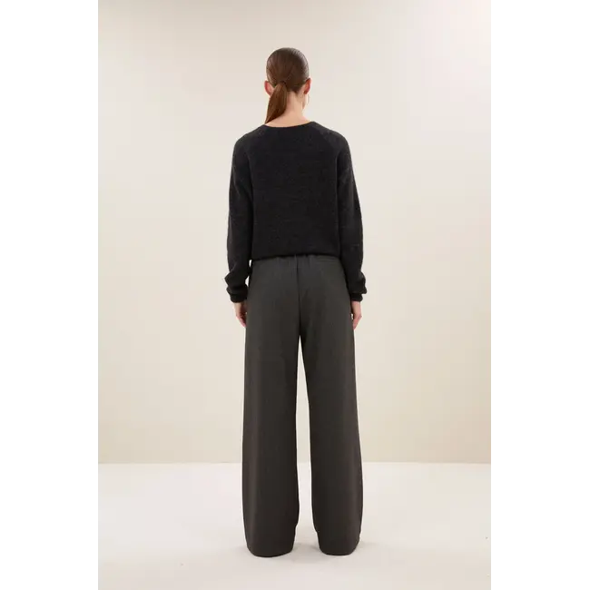 Polly Pullover Dark Grey Melee