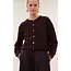 BY-BAR Cleo Cardigan Deep Wine