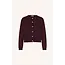 Cleo Cardigan Deep Wine