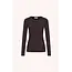 Basic ls Rib Top Deep Stripe