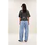 Diva Metallic Top Metallic Silver