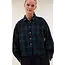 Sarah Short Green Check Blouse Green Tartan Check