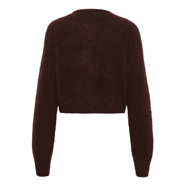 GZdebbie short cardigan Plum Melange