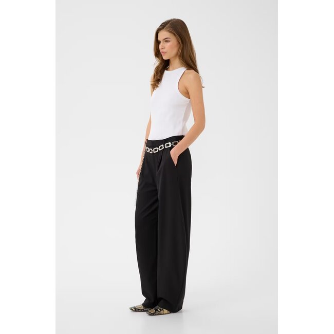 GZcallia MW barrel pants Black