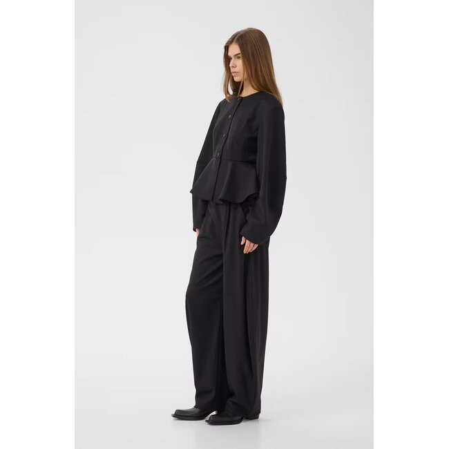 GZcallia MW barrel pants Black