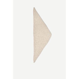 Samsoe Samsoe WMN SAPIA TRIANGLE SCARF BEIGE MEL.