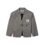 WBYun Check Blazer Black-Grey