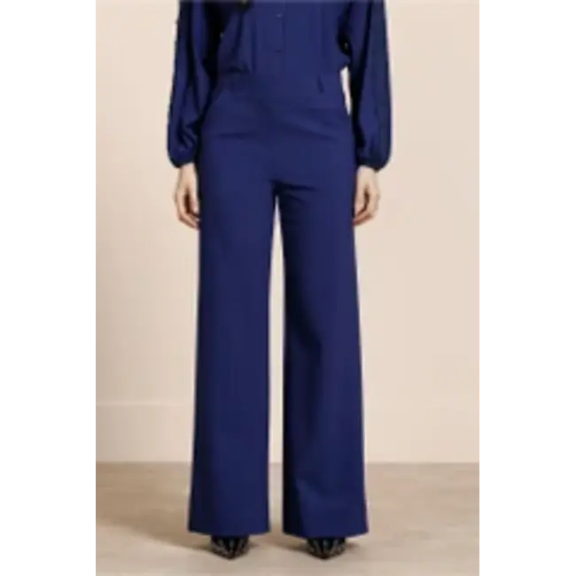 Lexie bonded trousers Ink Blue