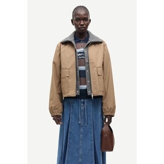 Samsoe Samsoe WMN SABIANCO JACKET 15923 LEAD GRAY