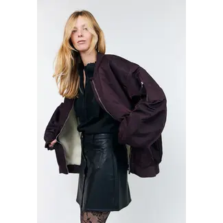 Lollys Laundry LilaLL Bomber Jacket LS OVS Bordeaux