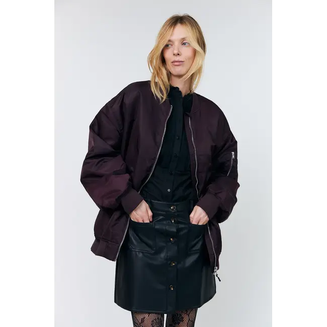 LilaLL Bomber Jacket LS OVS Bordeaux
