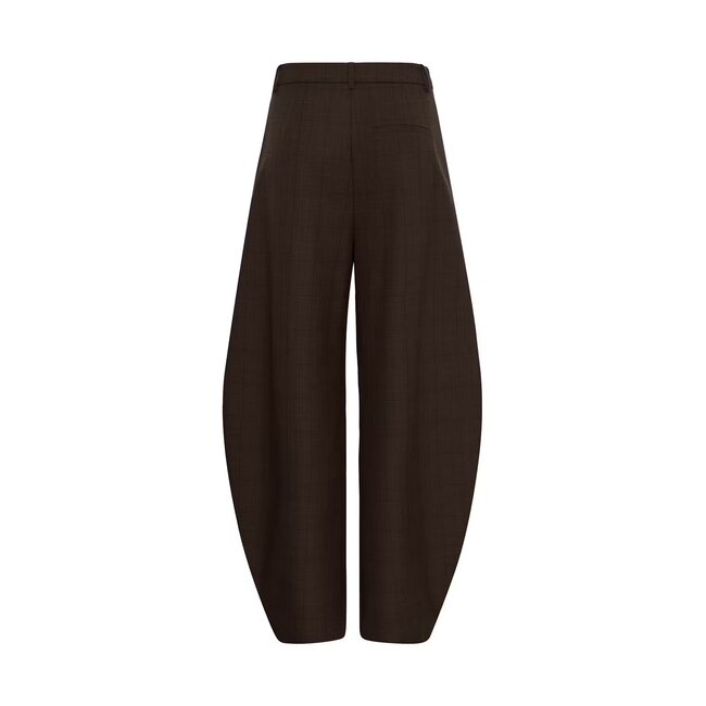 GZlavana HW pants brown check