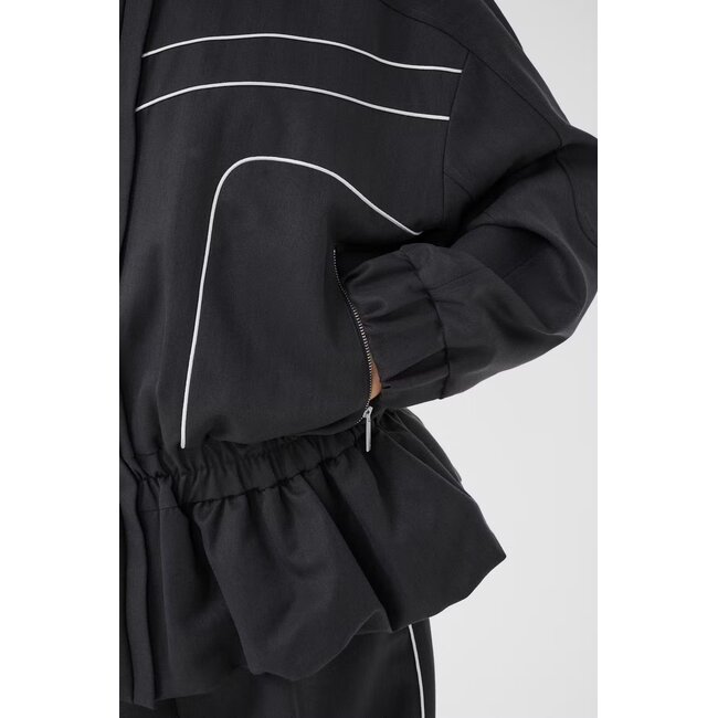 GZalezia jacket grey herringbone