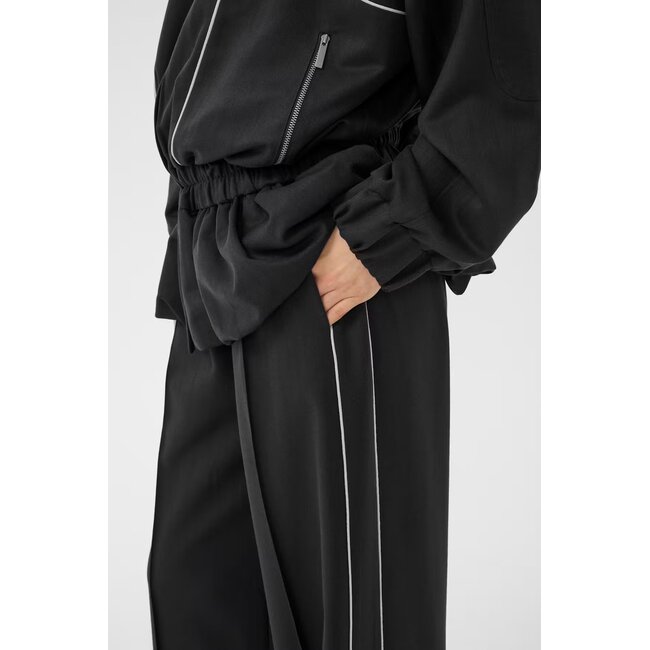 GZalezia HW pants grey herringbone