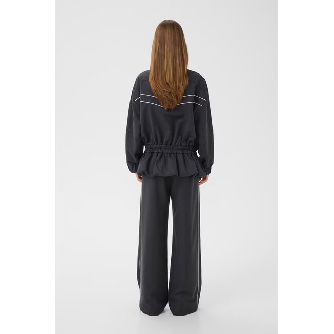 GZalezia HW pants grey herringbone