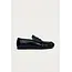 Aven Black Leather Loafers