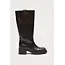 Sajan Vintage Effect Brown Leather Boots