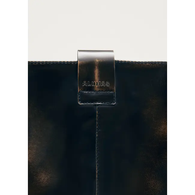 Sajan Vintage Effect Brown Leather Boots