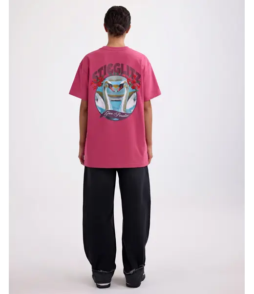 Stieglitz Renzo Oversized T-shirt Red