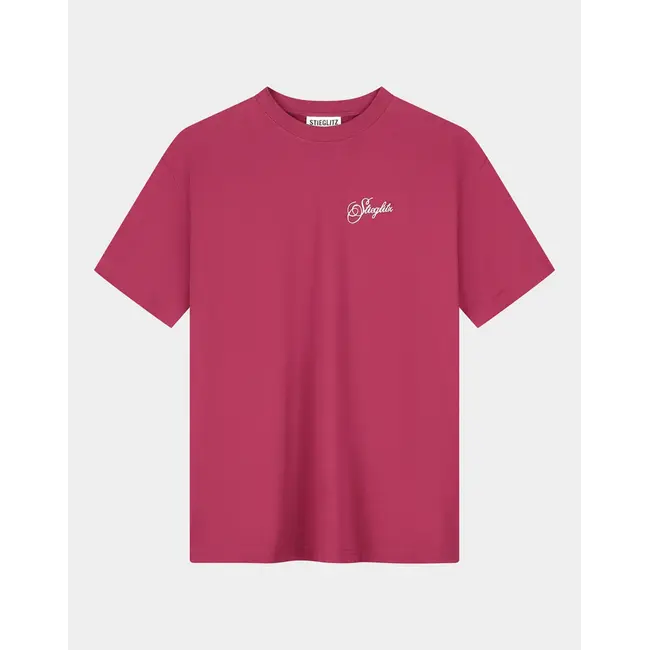 Renzo Oversized T-shirt Red