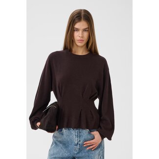Gestuz GZmanzi waist pullover Ganache