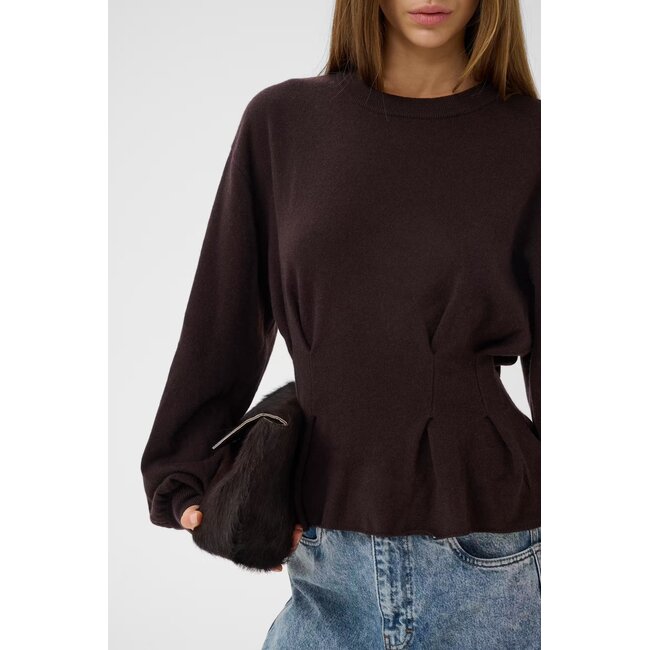 GZmanzi waist pullover Ganache