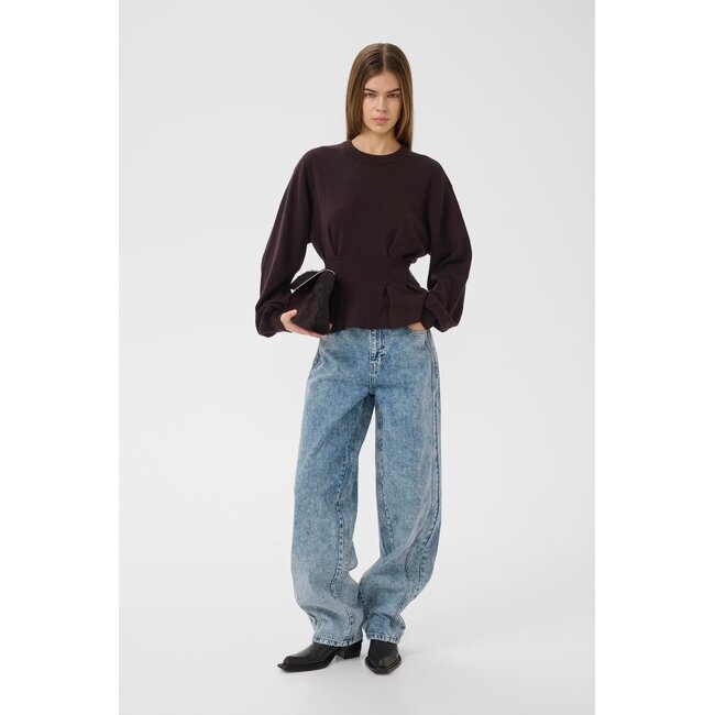 GZmanzi waist pullover Ganache