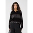 GZsilda polo pullover Black/Raven striped