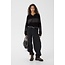 GZsilda polo pullover Black/Raven striped